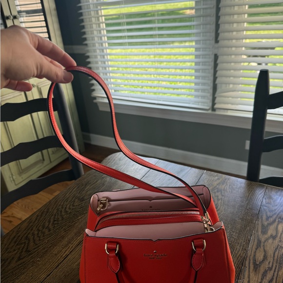 Kate Spade Tippy triple compartment Satchel - Tamarillo color - Picture 16 of 16